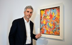 Jasper Johns' "Small False Start" fetched $55.3 million at the auction