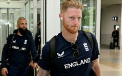 England arrive at Melbourne airport for the T20 World Cup final