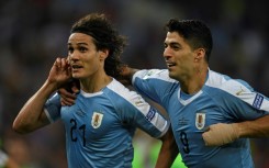 Uruguay stars Edinson Cavani (left) and Luis Suarez (right) will take part in their fourth World Cup having helped their country to the semi-finals in their first