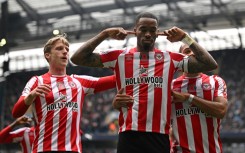 Brentford's Ivan Toney (centre) bounced back from missing out on England's World Cup squad