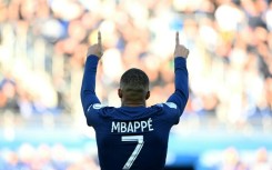 French forward Kylian Mbappe warmed up for the World Cup with a Ligue 1 goal against Auxerre