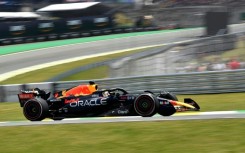 Red Bull Racing's two-time world champion Max Verstappen at the Brazilian Grand Prix at Interlagos