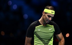 Rafael Nadal's hopes of a first ATP Finals title suffered a severe blow as he went down to his second defeat in as many matches beaten in straight sets by Felix Auger-Aliassime