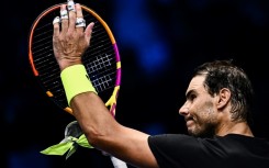 Hasta luego: Rafael Nadal salutes the Turing crowd after beating Casper Ruud