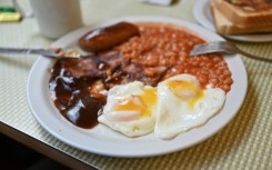 Burned by inflation: the price of ingredients for a full English breakfast has soared