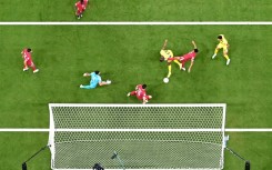 The first time Enner Valencia found the net, the goal was ruled out for offside
