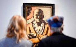 'Selbstbildnis gelb-rosa' (Self-Portrait Yellow-Pink) has been in private hands since it was painted in 1943