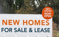 New home sales rose in October but analysts expect the sector to remain under pressure