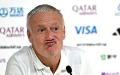 France coach Didier Deschamps speaking to reporters on Tuesday