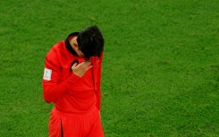South Korea's Son Heung-min was devastated after the Ghana loss