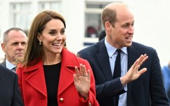 Prince William and his wife Kate are on a three-day visit to Boston in their first overseas trip as prince and princess of Wales