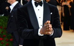 Jon Batiste arrives for the 2022 Met Gala at the Metropolitan Museum of Art on May 2, 2022, in New York