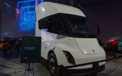 With its sleek design, the Tesla Semi has been highly anticipated since Musk unveiled a prototype in 2017, but the launch of full-scale production was delayed well past the initial 2019 expectation