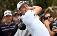 World number three Cameron Smith struggled in the opening round of the Australian Open on Thursday