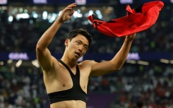 South Korea's Hwang Hee-chan celebrates his injury time winner that sent the Koreans into the last 16 of the World Cup