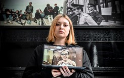 Alexandra Popova's boyfriend was arrested in September for reading a poem against the Ukraine military offensive