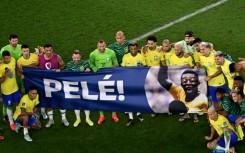 Brazil's national football team paid tribute to legendary player Pele after their dazzling 4-1 win over South Korea in the World Cup in Qatar