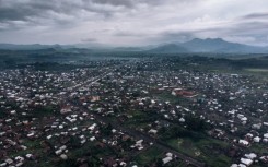 Survivors of the Kishishe massacre say they walked for days to reach a camp near Kitshanga, here seen in 2019