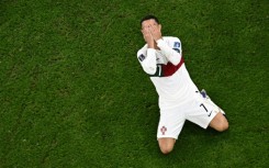 The dream is over: Cristiano Ronaldo reacts as Portugal go out of the World Cup against Morocco