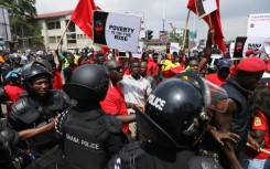 Ghana's economic crisis has caused some protests over the costs of living