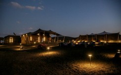 The Khaybar resort promises an 'exclusive stay' that 'takes glamping to another level'