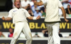 Australian cricket legend Shane Warne (L) was among the sports stars to die in 2022 AFP Sports highlights 10 of them