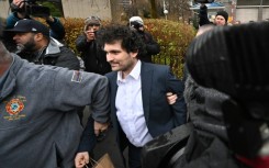 FTX founder Sam Bankman-Fried leaves court following his arraignment in New York City