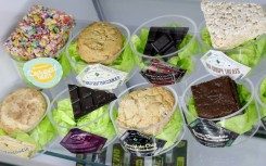 Cannabis edibles on display in Las Vegas, Nevada in 2017