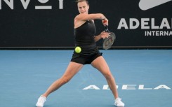 Belarus' Aryna Sabalenka is into the Adelaide International quarter-finals