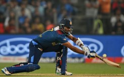 Skipper Dasun Shanaka smashed an unbeaten 56 off 22 balls to fire Sri Lanka to 206-6 against India