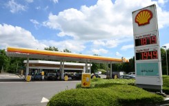 File: A Shell garage. AFP/Paul Ellis