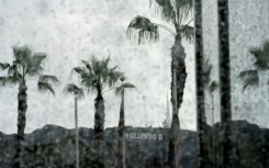 Map showing rainfall in California over the last seven days, with data from NOAA to January 9