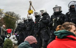 To clear the protest camp police must overcome walls of barricades, chicanes and trenches dug by the activists
