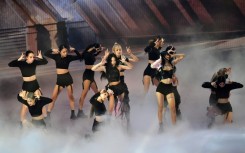 South Korean girl group Blackpink performs during the MTV Video Music Awards in August 2022