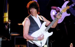 British guitarist Jeff Beck, seen here during a show in 2013 in Los Angeles, died on January 10, 2023 at the age of 78
