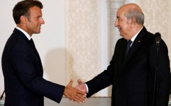 President Emmanuel Macron expressed hope that Abdelmajid Tebboune 'will be able to come to France in 2023'