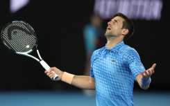 Novak Djokovic swept into the Australian Open second round