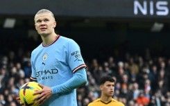 Erling Haaland's hat-trick saw Manchester City beat Wolves 3-0