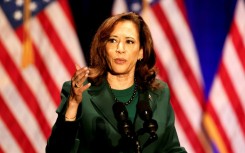 US Vice President Kamala Harris, speaking in Tallahassee, Florida on January 22, 2023 on the 50th anniversary of the landmark high court ruling legalizing abortion, said 'we will not back down' from the fight to restore abortion rights 