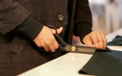 Cutting cloth: Alaa Adel, a graduate of the University of Baghdad who specialised in fashion and design, wanted to create her own fashion house