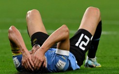 Edinson Cavani and Uruguay were distraught after being knocked out of the World Cup