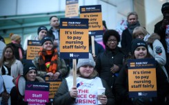 Nurses say their pay has failed to keep up with inflation over the past decade leaving them unable to pay their bills amid spiralling fuel, food and housing costs