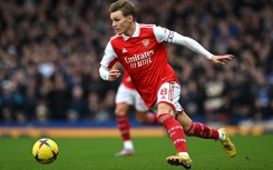Arsenal midfielder Martin Odegaard