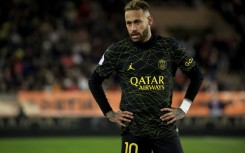 Neymar struggled to have an impact as PSG slumped to defeat in Monaco