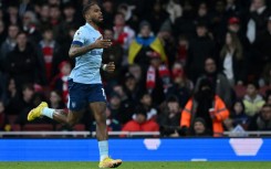 Brentford striker Ivan Toney celebrates against Arsenal