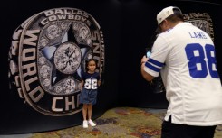 Fans in Phoenix for Sunday's Super Bowl have flocked to the Super Bowl Experience at the city's Convention Center