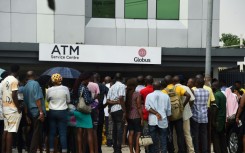 Banks have seen long lines as people wait for access to limited cash supplies since the central bank programme to replace old naira with new notes