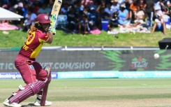 Inspired: West Indies' Hayley Matthews in action on Sunday