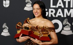 Spanish artist Rosalia won the best album prize at last year's Latin Grammys in Las Vegas