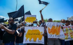 Trade unions have staged protests against proposed tax reforms as Sri Lanka tries to secure an IMF bailout